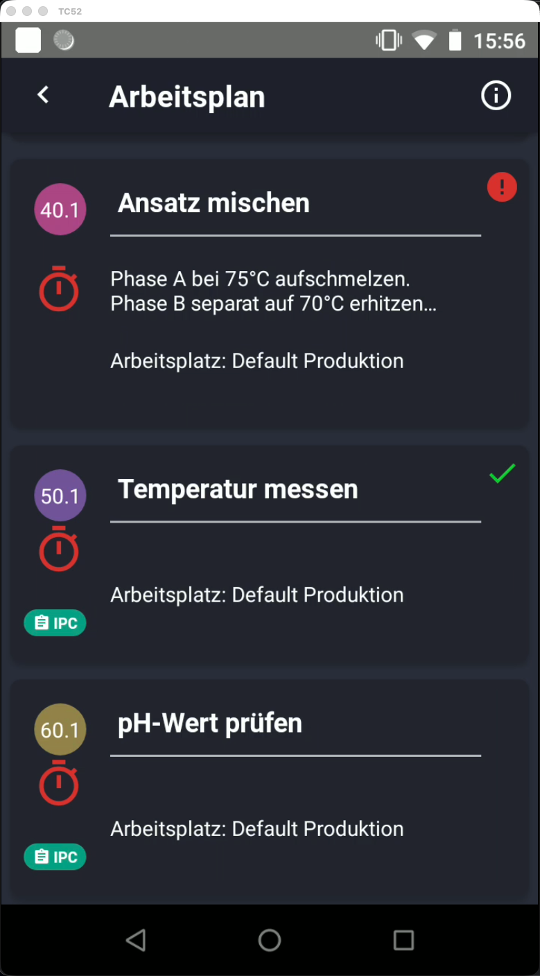 Arbeitsplan weitere Schritte