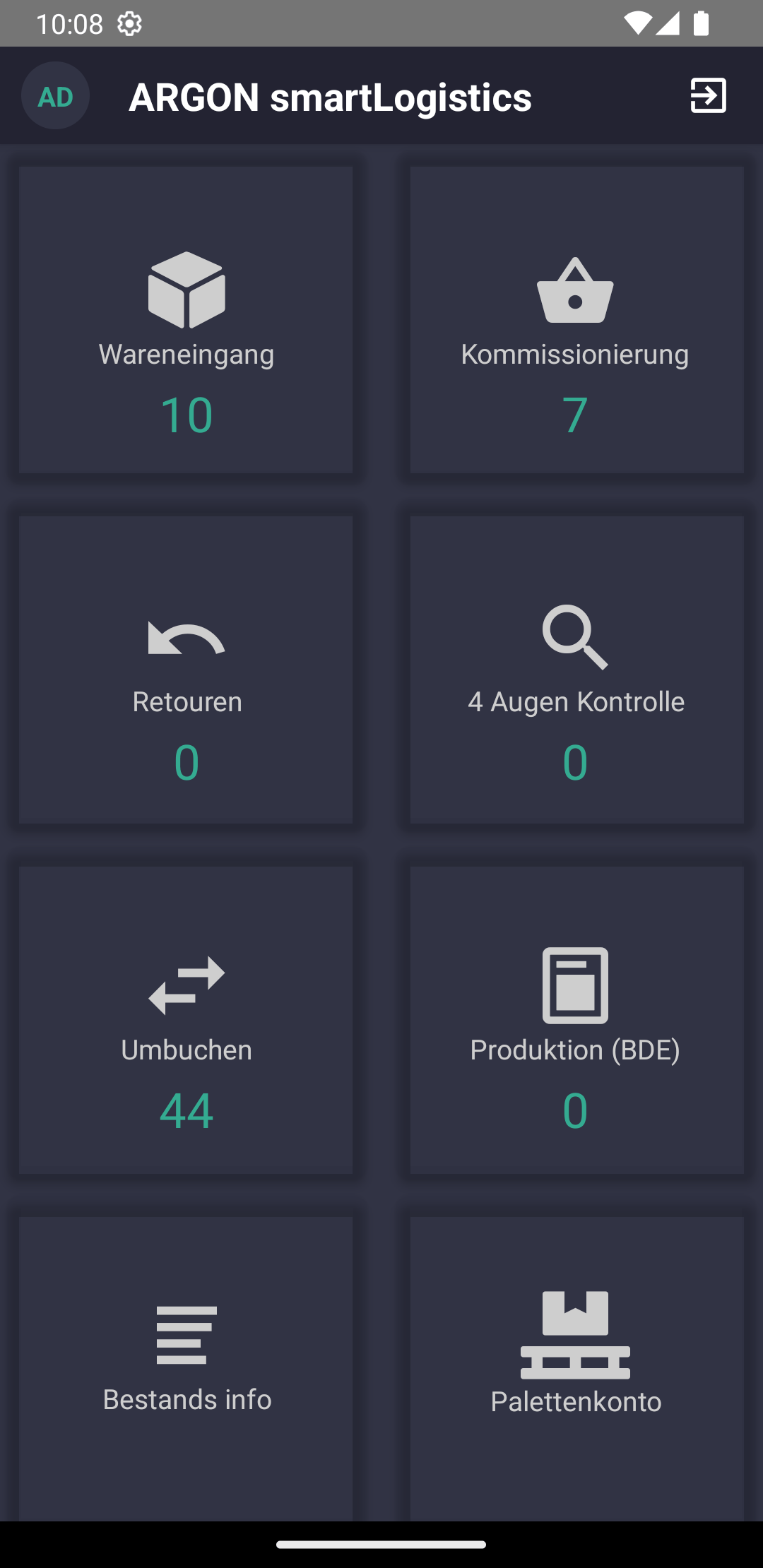 Screenshot: Eingabe der Serveradresse